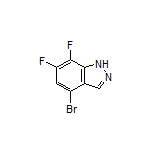 4-Bromo-6,7-difluoro-1H-indazole
