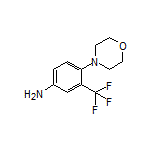 4-Morpholino-3-(trifluoromethyl)aniline
