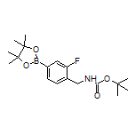 4-[(Boc-amino)methyl]-3-fluorophenylboronic Acid Pinacol Ester