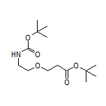 tert-Butyl 3-[2-(Boc-amino)ethoxy]propanoate