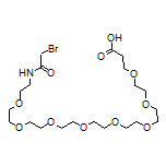 1-Bromo-2-oxo-6,9,12,15,18,21,24,27-octaoxa-3-azatriacontan-30-oic Acid