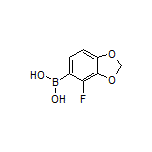 4-Fluorobenzo[d][1,3]dioxole-5-boronic Acid