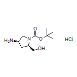 [(2R,4R)-4-Amino-1-Boc-2-pyrrolidinyl]methanol Hydrochloride