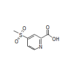 4-(Methylsulfonyl)picolinic Acid