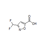 3-(Difluoromethyl)isoxazole-5-carboxylic Acid