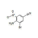 4-Amino-3-bromo-5-nitrobenzonitrile