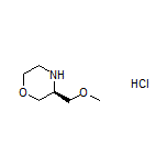 (S)-3-(Methoxymethyl)morpholine Hydrochloride