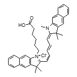 1-(5-Carboxypentyl)-3,3-dimethyl-2-[(1Z,3E,5E)-5-(1,3,3-trimethyl-1H-benzo[f]indol-2(3H)-ylidene)penta-1,3-dien-1-yl]-3H-benzo[f]indol-1-ium Chloride