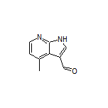 4-Methyl-1H-pyrrolo[2,3-b]pyridine-3-carbaldehyde