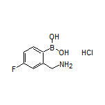 2-(Aminomethyl)-4-fluorophenylboronic Acid Hydrochloride