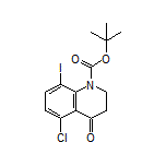 1-Boc-5-chloro-8-iodo-2,3-dihydroquinolin-4(1H)-one