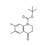 1-Boc-7-iodo-6-methyl-2,3-dihydroquinolin-4(1H)-one
