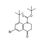 1-Boc-6-bromo-8-(tert-butyl)-2,3-dihydroquinolin-4(1H)-one