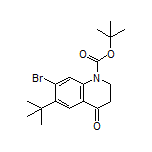1-Boc-7-bromo-6-(tert-butyl)-2,3-dihydroquinolin-4(1H)-one