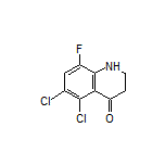 5,6-Dichloro-8-fluoro-2,3-dihydroquinolin-4(1H)-one