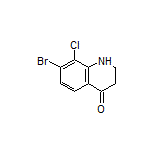 7-Bromo-8-chloro-2,3-dihydroquinolin-4(1H)-one