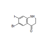 6-Bromo-7-iodo-2,3-dihydroquinolin-4(1H)-one