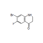 7-Bromo-6-iodo-2,3-dihydroquinolin-4(1H)-one