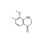 8-Methoxy-7-methyl-2,3-dihydroquinolin-4(1H)-one