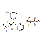 (4-Bromophenyl)[2-[[(trifluoromethyl)sulfonyl]oxy]phenyl]iodonium Trifluoromethanesulfonate