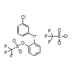 (3-Chlorophenyl)[2-[[(trifluoromethyl)sulfonyl]oxy]phenyl]iodonium Trifluoromethanesulfonate