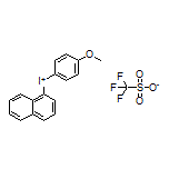 (4-Methoxyphenyl)(naphthalen-1-yl)iodonium Trifluoromethanesulfonate