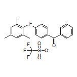 (4-Benzoylphenyl)(mesityl)iodonium Trifluoromethanesulfonate