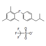 (4-Isobutylphenyl)(mesityl)iodonium Trifluoromethanesulfonate