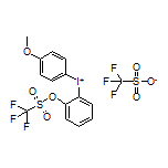 (4-Methoxyphenyl)[2-[[(trifluoromethyl)sulfonyl]oxy]phenyl]iodonium Trifluoromethanesulfonate