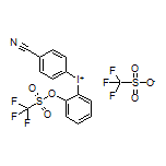 (4-Cyanophenyl)[2-[[(trifluoromethyl)sulfonyl]oxy]phenyl]iodonium Trifluoromethanesulfonate