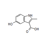 5-Hydroxy-2-methyl-1H-indole-3-carboxylic Acid