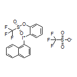 Naphthalen-1-yl[2-[[(trifluoromethyl)sulfonyl]oxy]phenyl]iodonium Trifluoromethanesulfonate