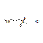 N-Methyl-3-(methylsulfonyl)-1-propanamine Hydrochloride