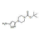 3-(4-Boc-1-piperazinyl)-1H-pyrazol-5-amine