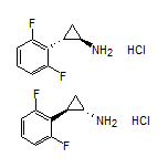 (1R,2S)-rel-2-(2,6-Difluorophenyl)cyclopropanamine Hydrochloride