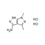 4,6-Dimethyl-1,6-dihydropyrazolo[3,4-c]pyrazol-3-amine Dihydrochloride