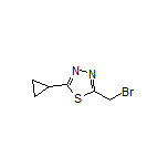 2-(Bromomethyl)-5-cyclopropyl-1,3,4-thiadiazole