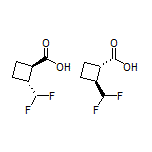 trans-2-(Difluoromethyl)cyclobutanecarboxylic Acid