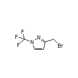 3-(Bromomethyl)-1-(trifluoromethyl)-1H-pyrazole