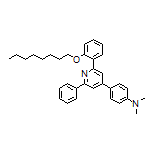 N,N-Dimethyl-4-[2-[2-(octyloxy)phenyl]-6-phenyl-4-pyridyl]aniline