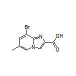 8-Bromo-6-methylimidazo[1,2-a]pyridine-2-carboxylic Acid