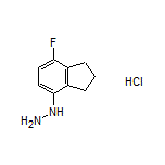 (7-Fluoro-4-indanyl)hydrazine Hydrochloride