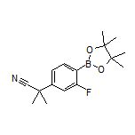 4-(2-Cyano-2-propyl)-2-fluorophenylboronic Acid Pinacol Ester