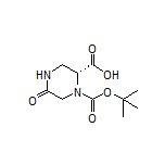 (R)-1-Boc-5-oxopiperazine-2-carboxylic Acid