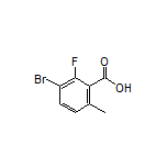 3-Bromo-2-fluoro-6-methylbenzoic Acid