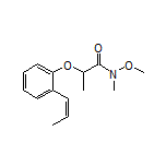 (Z)-N-Methoxy-N-methyl-2-[2-(1-propen-1-yl)phenoxy]propanamide