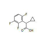 2-Cyclopropyl-2-(2,3,6-trifluorophenyl)acetic Acid