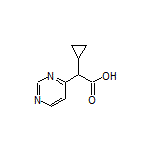 2-Cyclopropyl-2-(4-pyrimidinyl)acetic Acid
