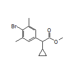 Methyl 2-(4-Bromo-3,5-dimethylphenyl)-2-cyclopropylacetate