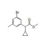 Methyl 2-(3-Bromo-5-methylphenyl)-2-cyclopropylacetate